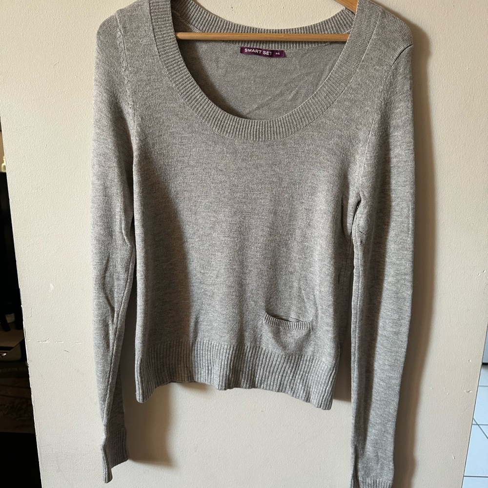 Smart Set Gray Women's Sweater